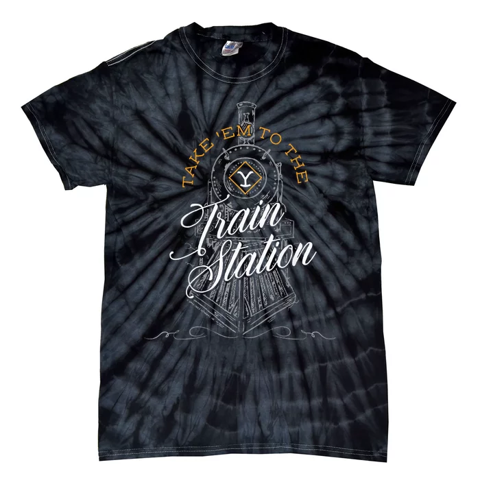 Take Em To The Train Station Tie-Dye T-Shirt