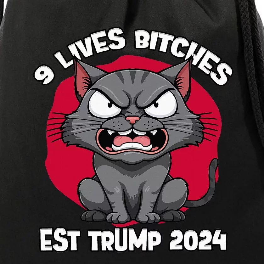 TheyRe Eating The Dogs Cats Pets Save Our Pets Trump Drawstring Bag