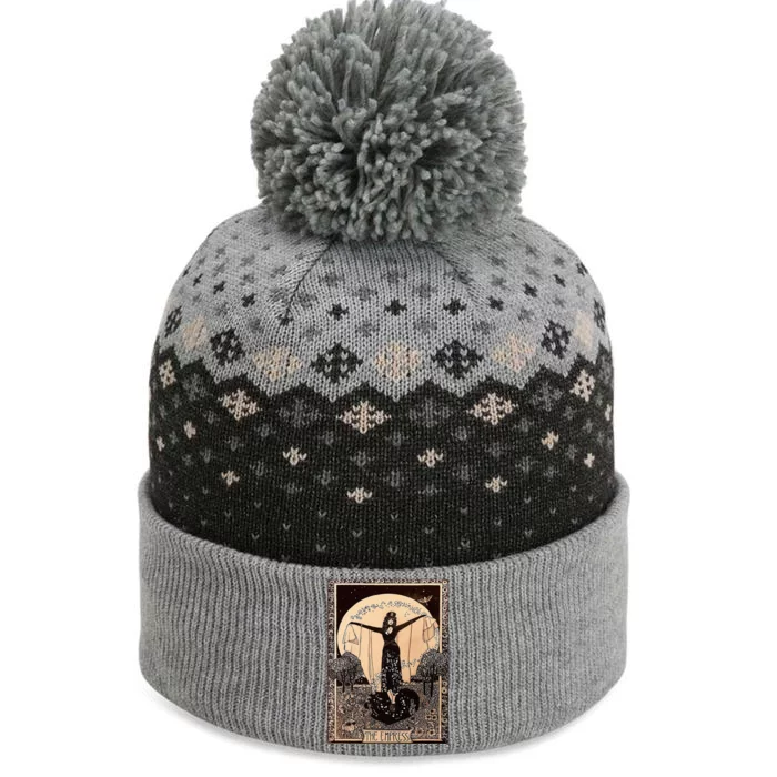 The Empress Tarot Card The Baniff Cuffed Pom Beanie