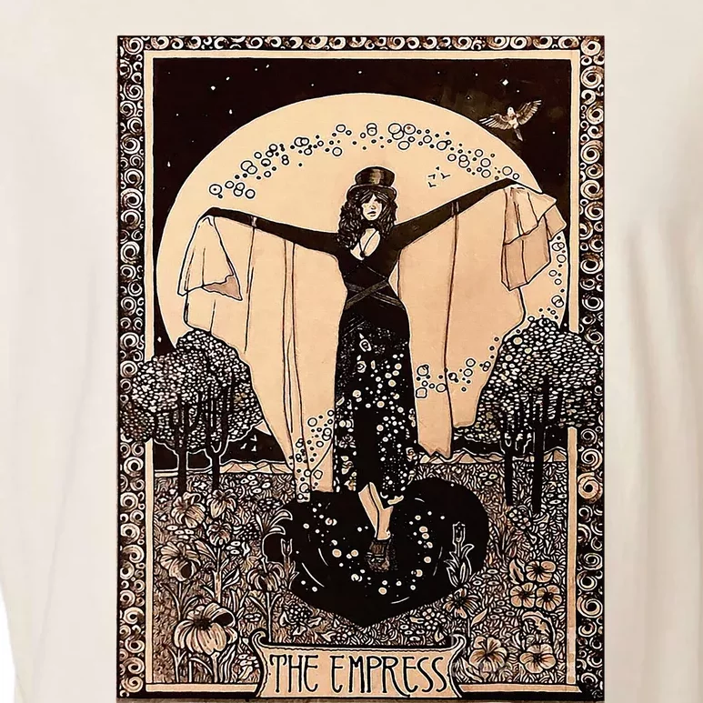 The Empress Tarot Card Garment-Dyed Women's Muscle Tee