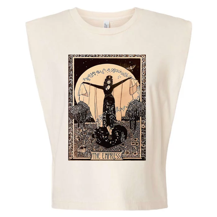 The Empress Tarot Card Garment-Dyed Women's Muscle Tee