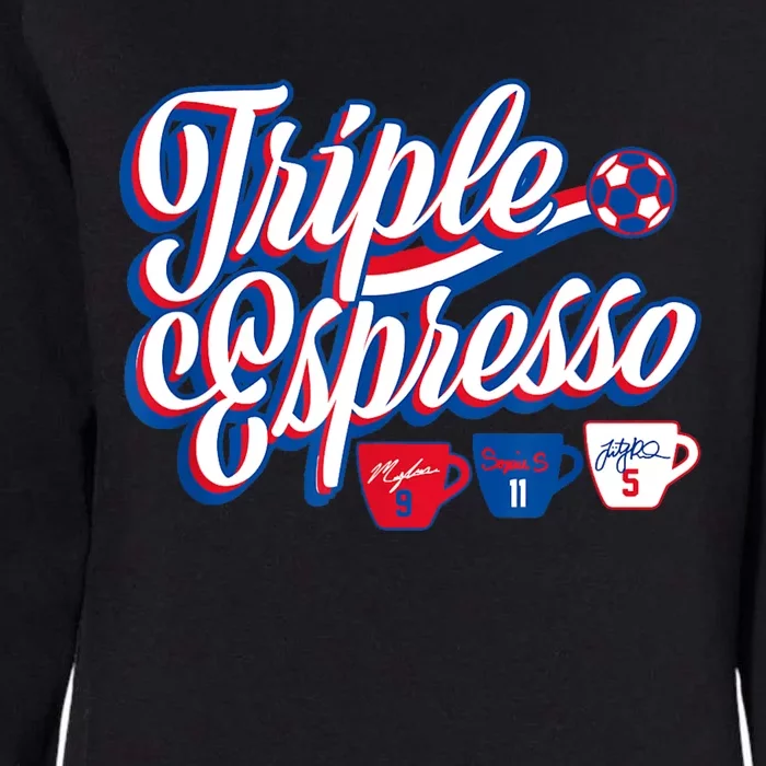 Triple Espresso Womens California Wash Sweatshirt