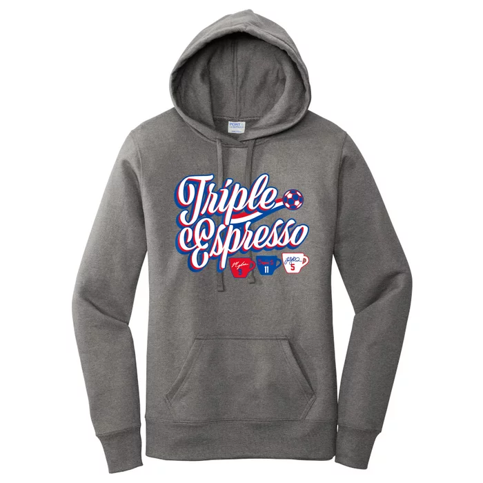 Triple Espresso Women's Pullover Hoodie