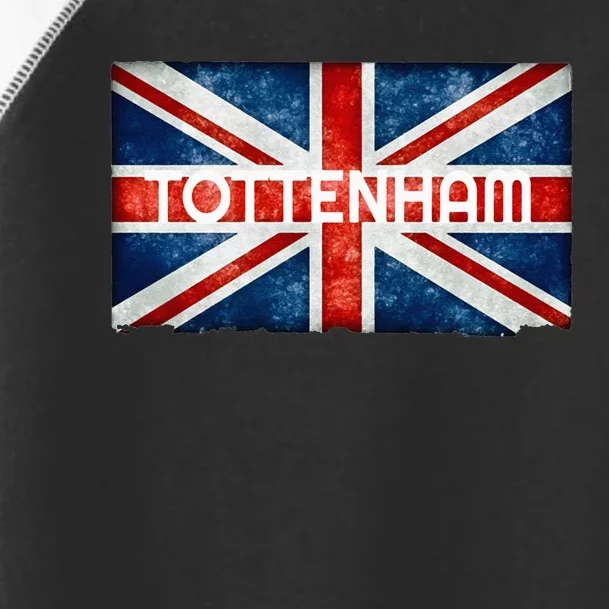 Tottenham England UK Flag Toddler Fine Jersey T-Shirt