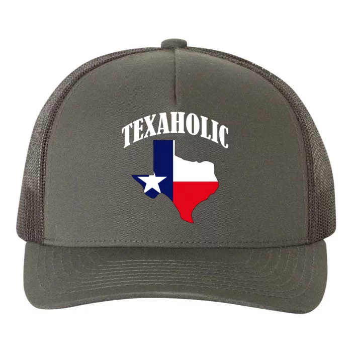 Texaholic Yupoong Adult 5-Panel Trucker Hat