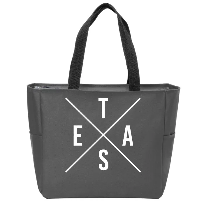 Texas Zip Tote Bag