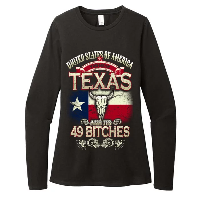 Texas And Its 49 Bitches Womens CVC Long Sleeve Shirt