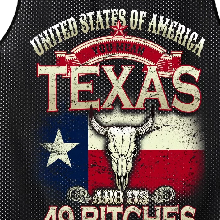 Texas And Its 49 Bitches Mesh Reversible Basketball Jersey Tank