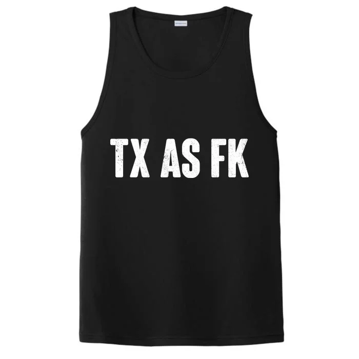 Texas As Fk Performance Tank