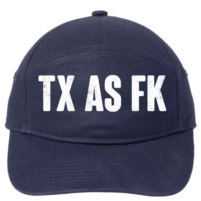 Texas As Fk 7-Panel Snapback Hat