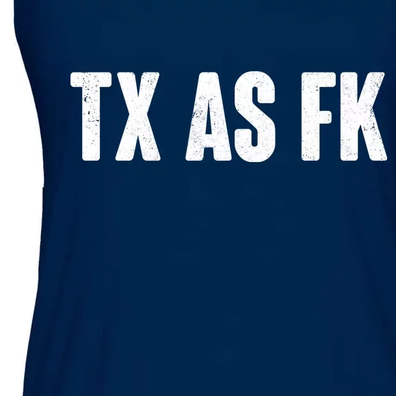 Texas As Fk Ladies Essential Flowy Tank