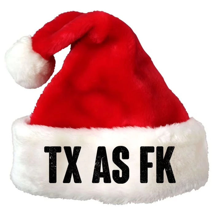 Texas As Fk Premium Christmas Santa Hat