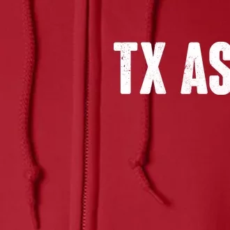 Texas As Fk Full Zip Hoodie