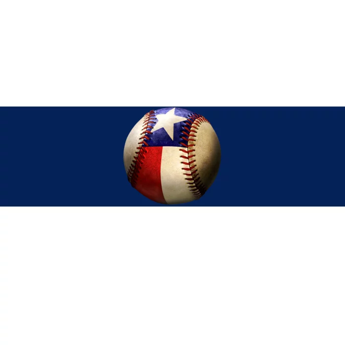 Texas Baseball Bumper Sticker