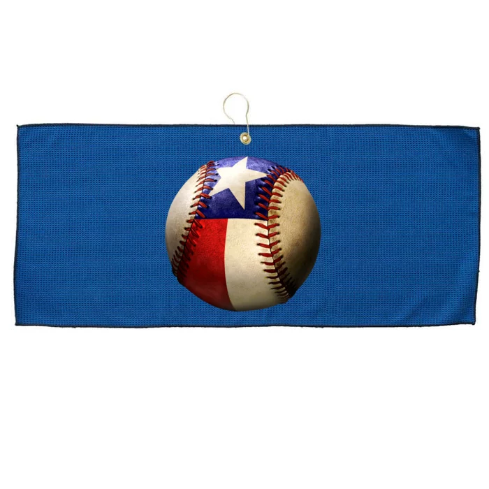 Texas Baseball Large Microfiber Waffle Golf Towel