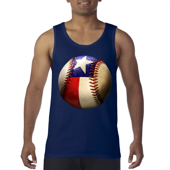 Texas Baseball Tank Top