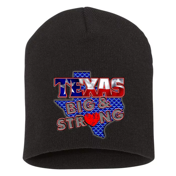 Texas Big and Strong Short Acrylic Beanie