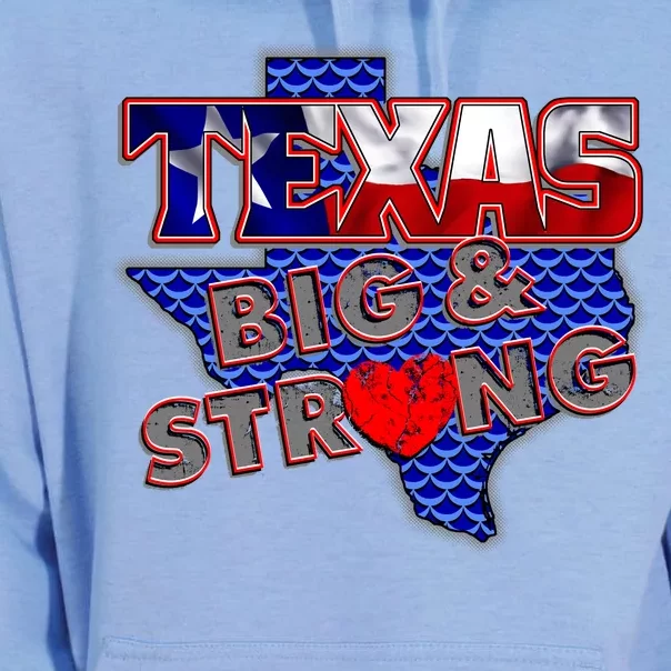 Texas Big and Strong Unisex Surf Hoodie