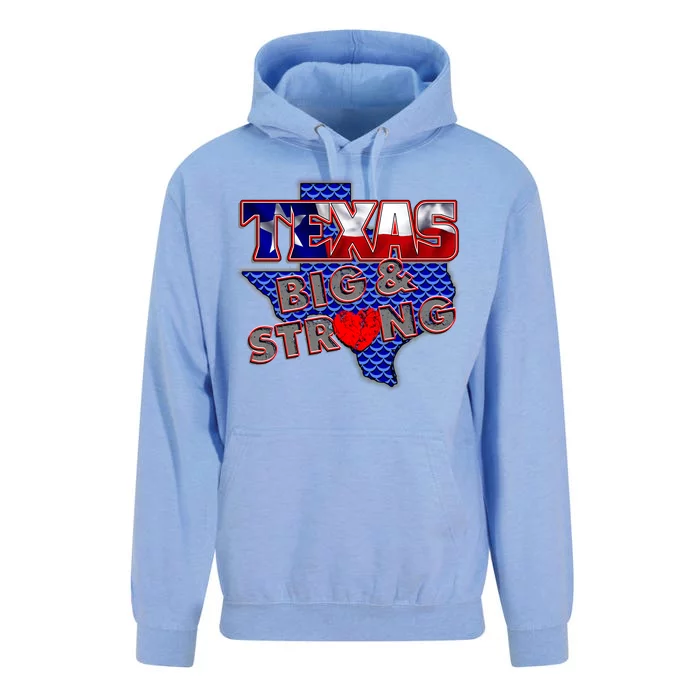 Texas Big and Strong Unisex Surf Hoodie