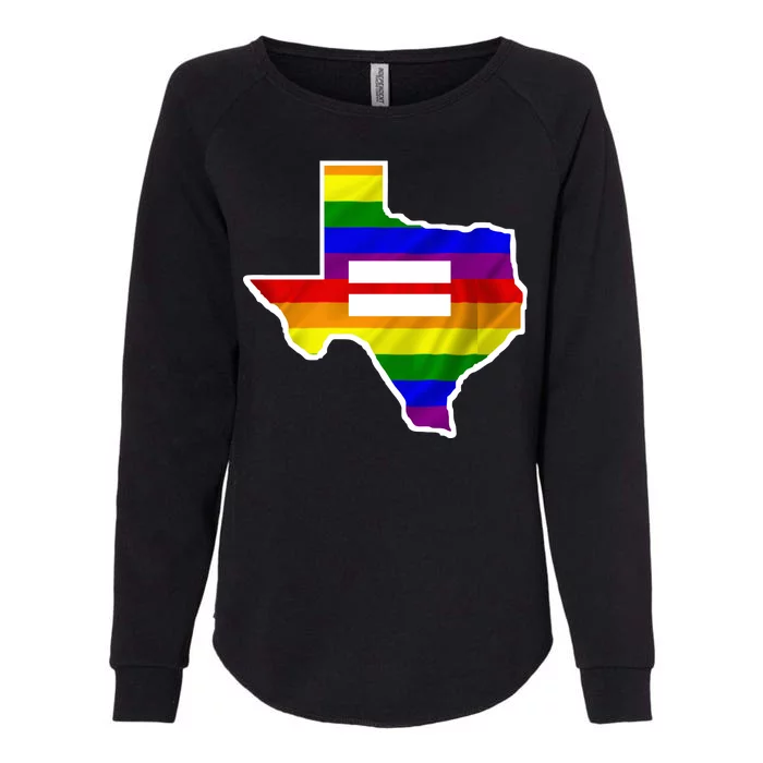 Texas Equality Womens California Wash Sweatshirt