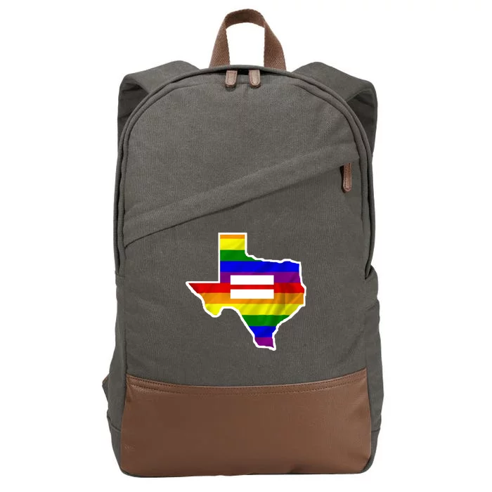 Texas Equality Cotton Canvas Backpack