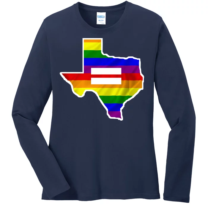 Texas Equality Ladies Long Sleeve Shirt