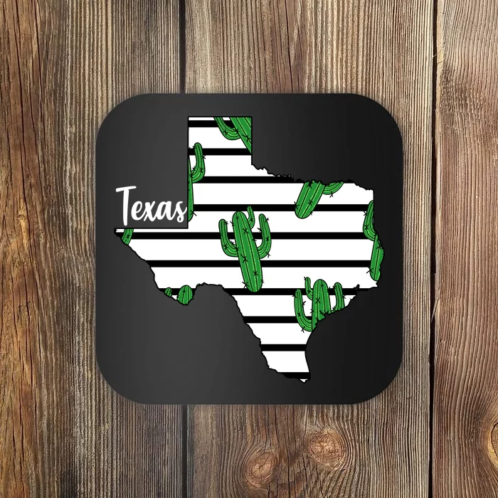 Texas Floral Cactus Coaster