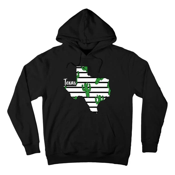 Texas Floral Cactus Tall Hoodie