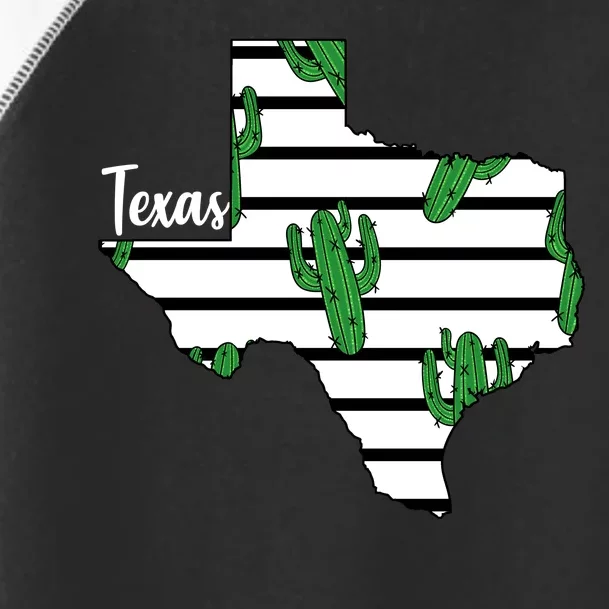 Texas Floral Cactus Toddler Fine Jersey T-Shirt