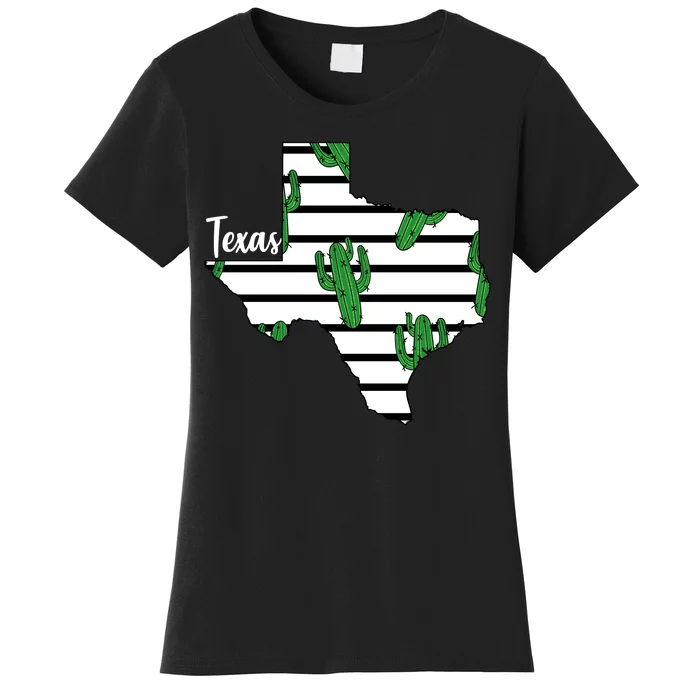 Texas Floral Cactus Women's T-Shirt