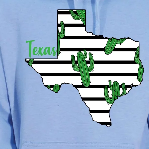 Texas Floral Cactus Unisex Surf Hoodie