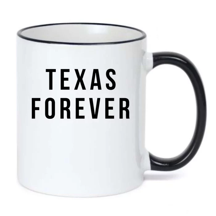 Texas Forever Black Color Changing Mug