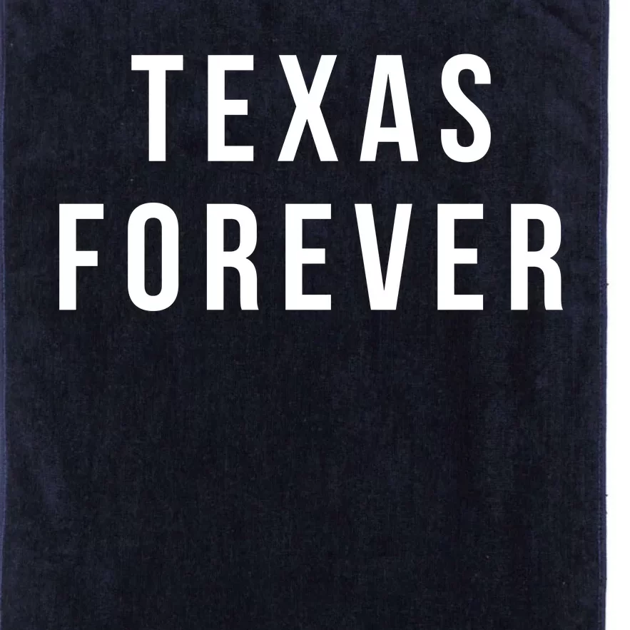 Texas Forever Platinum Collection Golf Towel