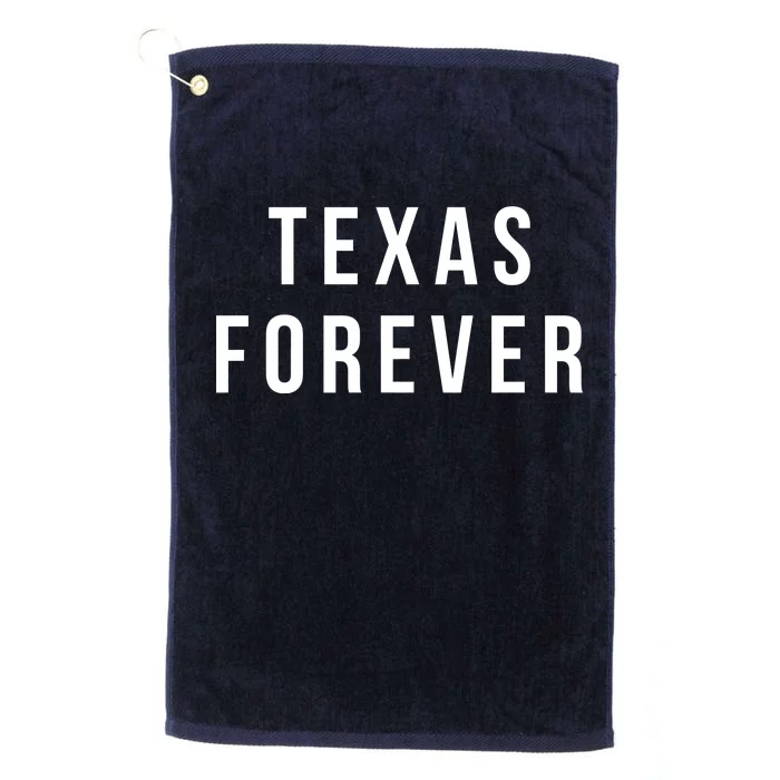 Texas Forever Platinum Collection Golf Towel