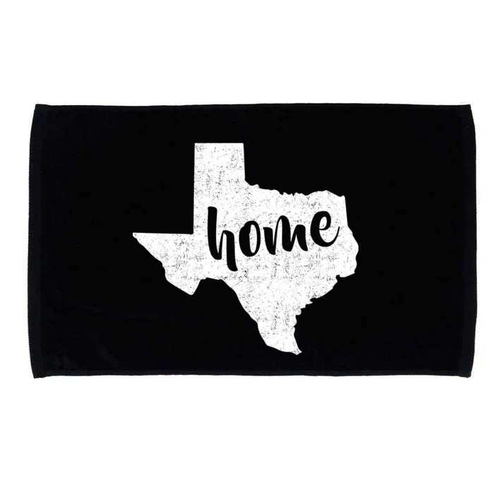 Texas Home State Microfiber Hand Towel