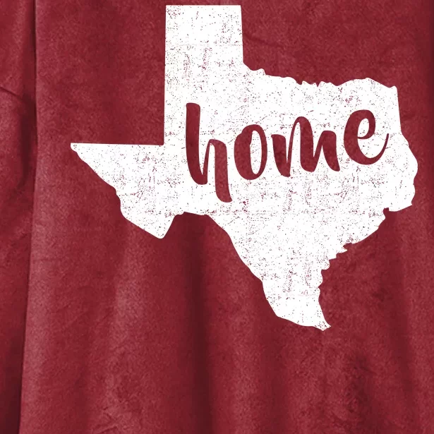 Texas Home State Hooded Wearable Blanket