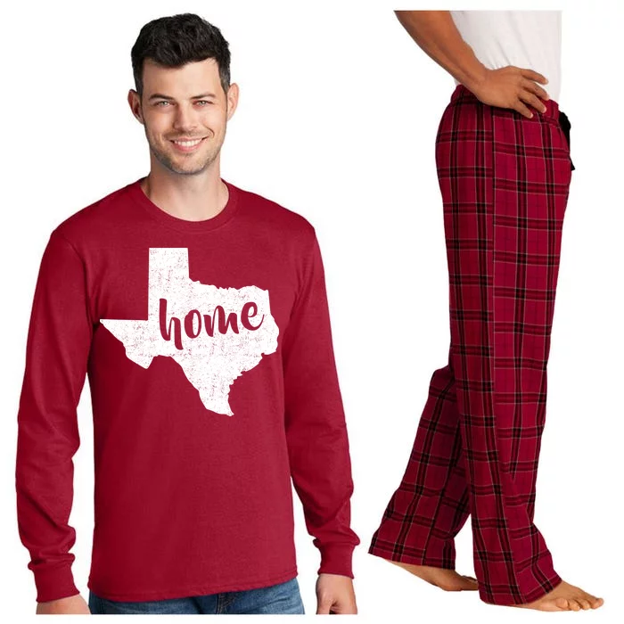 Texas Home State Long Sleeve Pajama Set