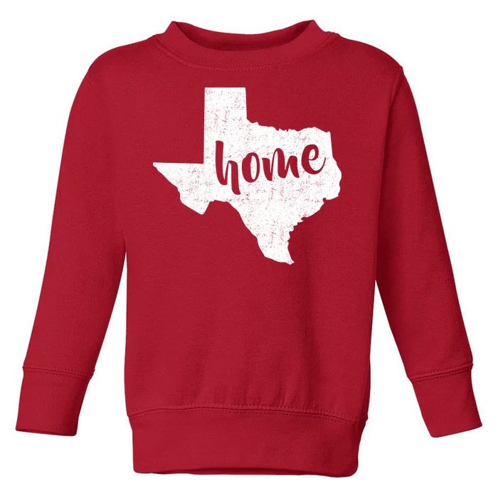 Texas Home State Toddler Sweatshirt