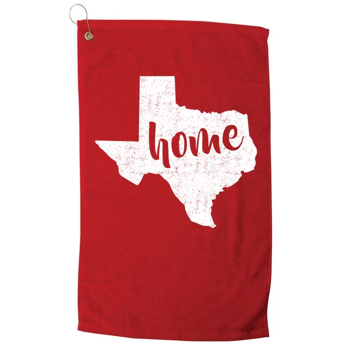 Texas Home State Platinum Collection Golf Towel