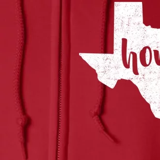 Texas Home State Full Zip Hoodie