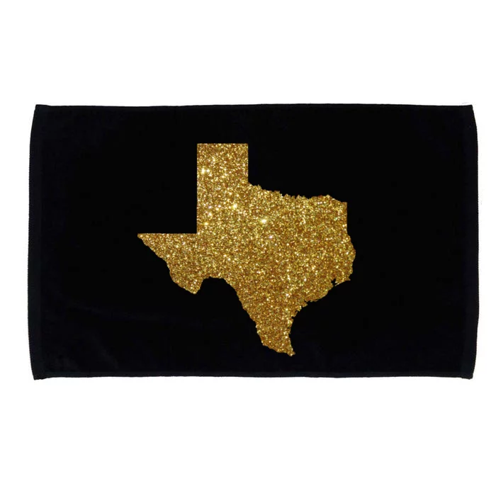 Texas Limited Edition Gold Glitz Microfiber Hand Towel