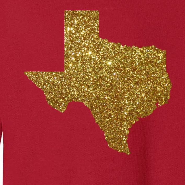 Texas Limited Edition Gold Glitz Toddler Sweatshirt