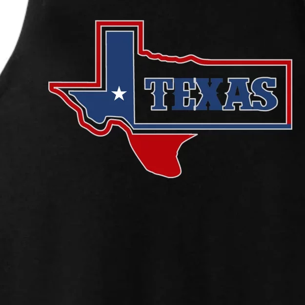 Texas Logo Ladies Tri-Blend Wicking Tank