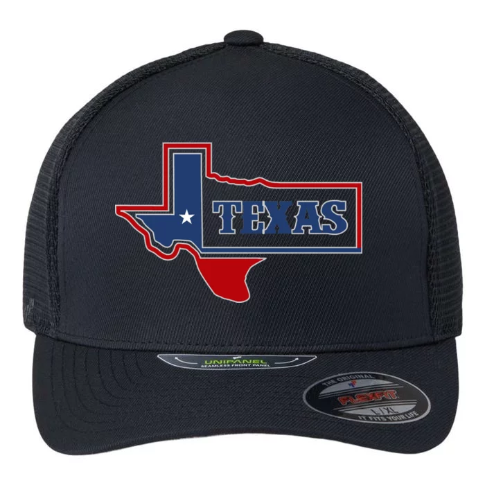 Texas Logo Flexfit Unipanel Trucker Cap