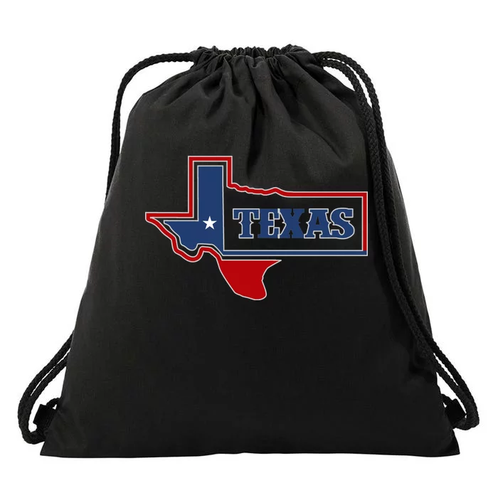 Texas Logo Drawstring Bag