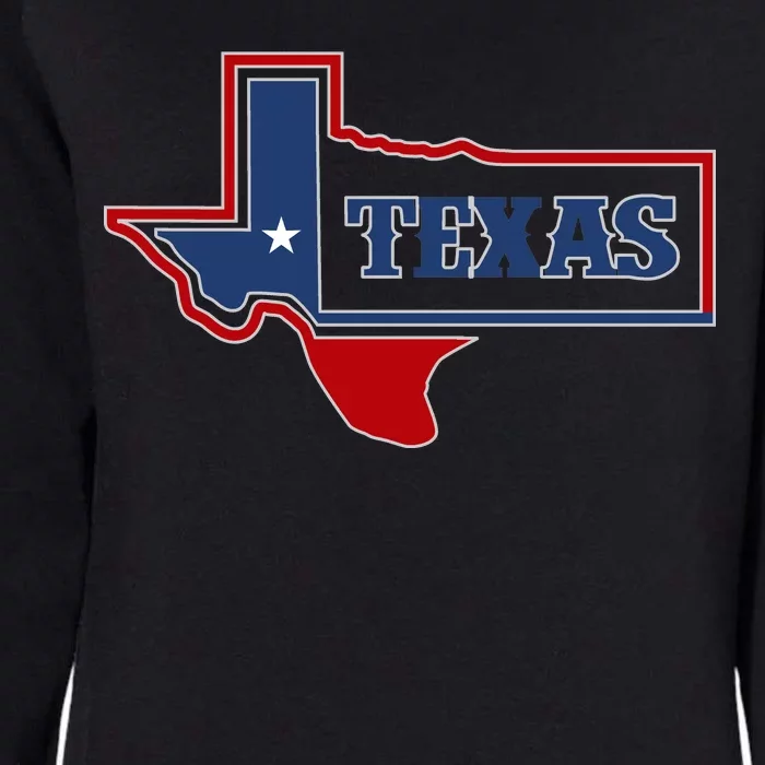 Texas Logo Womens California Wash Sweatshirt