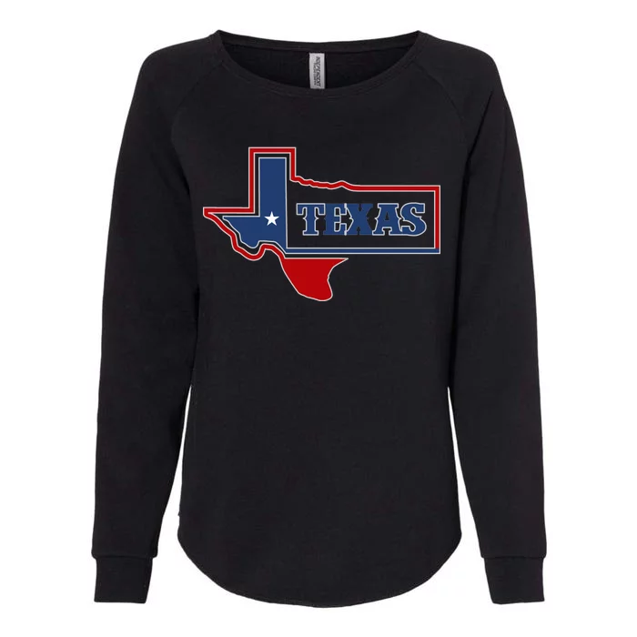 Texas Logo Womens California Wash Sweatshirt