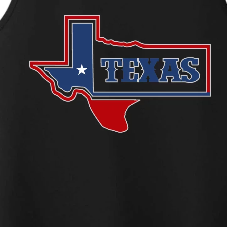 Texas Logo Performance Tank