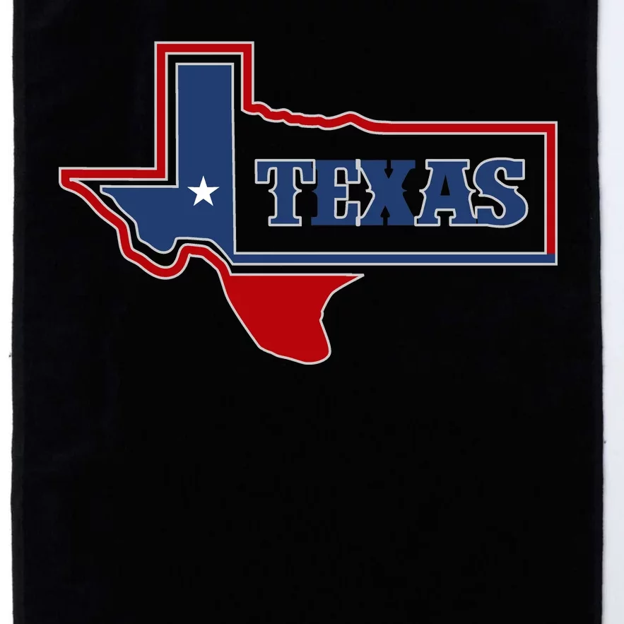 Texas Logo Platinum Collection Golf Towel