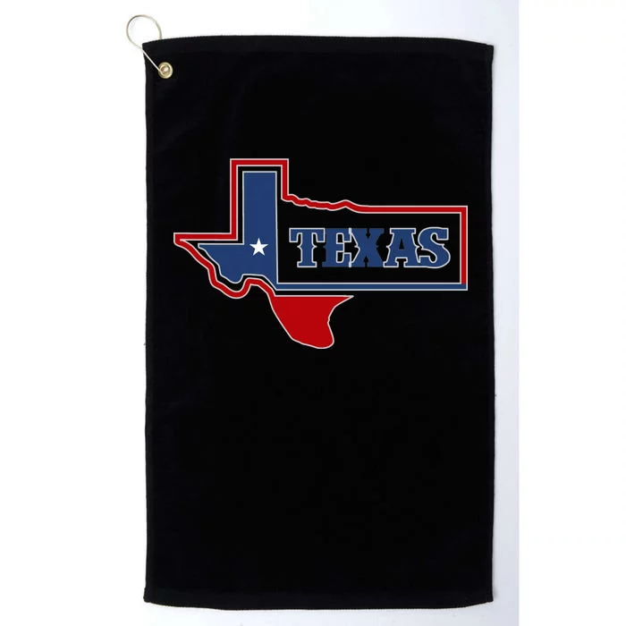 Texas Logo Platinum Collection Golf Towel